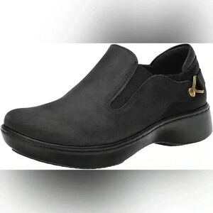 [EU37/US6-6.5]NAOT  Nautilus Women Jet Black/Burgundy/Black Madras 37M